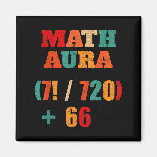 Epic 67 Alpha Gen Teacher Humor Math Six Slang Sev Magnet