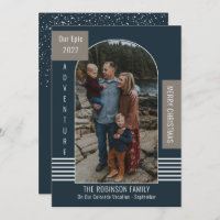 Epic Adventure Modern Christmas Holiday Greeting