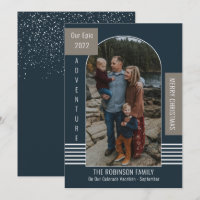 Epic Adventure Modern Christmas Holiday Greeting