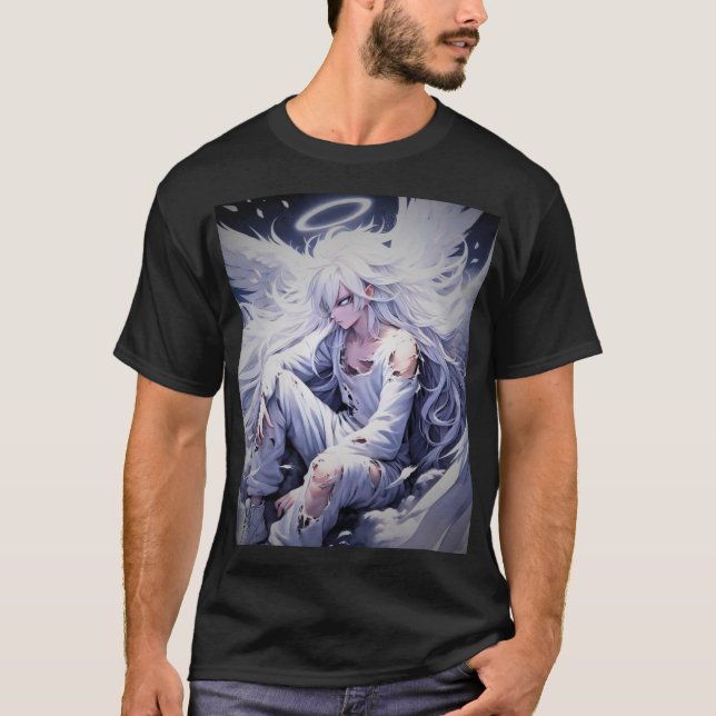 "Epic Anime Art: Signature Print Tee" T-Shirt (Front)