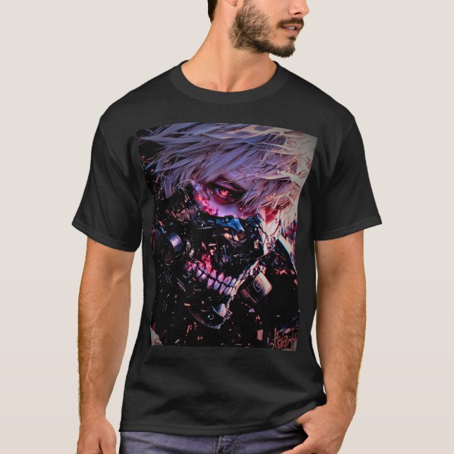 "Epic Anime Art: Signature Print Tee" T-Shirt (Front)