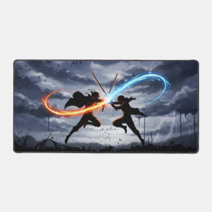 Epic Anime Clash of Legends Warriors of the Storm Desk Mat