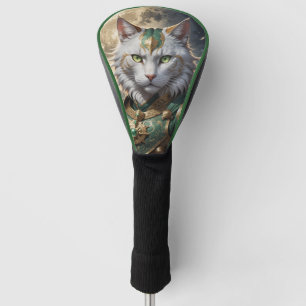 Epic Armoured Cat Warrior Golf Head Cover