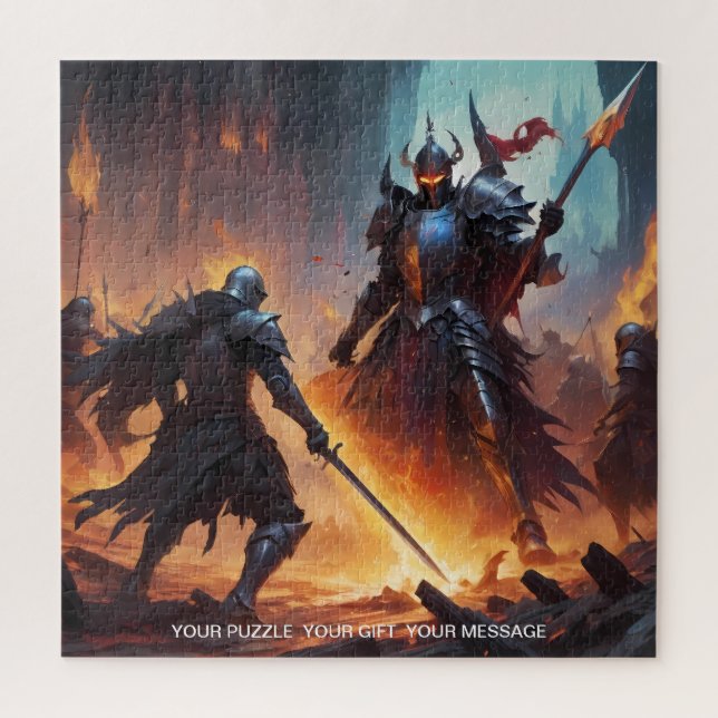 Epic Black Knight Art Puzzle Collection (Vertical)