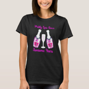 Epic Bling Champagne Decor For Girls White 30th Bi T-Shirt