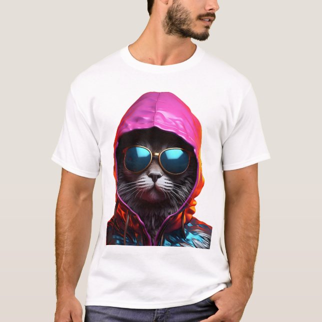 Epic Cat with Sunglasses Shirt (Front)