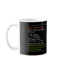 Epic Coffee mug Black