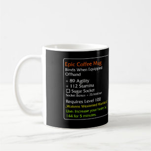 Epic Coffee mug Black