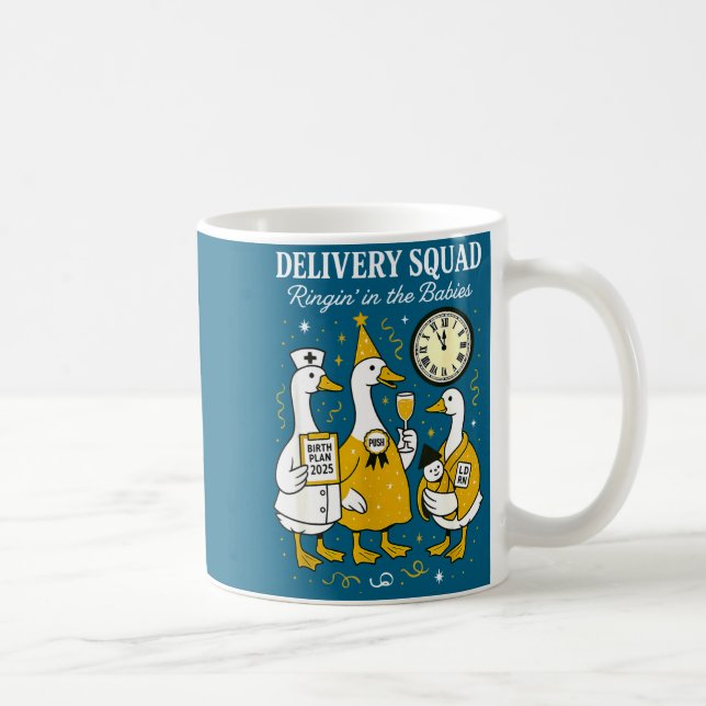 Epic Delivery OB GYN Year New Silly Goose Nurse Mi Coffee Mug (Right)