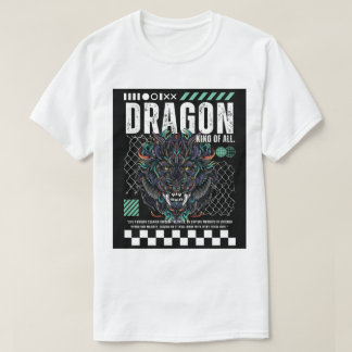 Epic Dragon Graphic T-Shirt Design