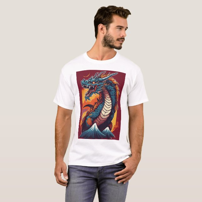 Epic Dragons, Epic Threads: Wear the Legend T-Shirt (Front Full)