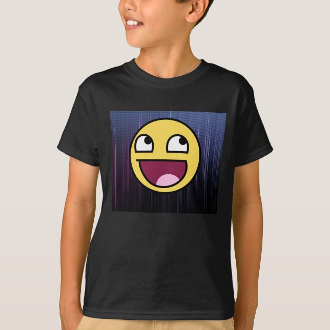 Epic face and back pattern shirt (Front)