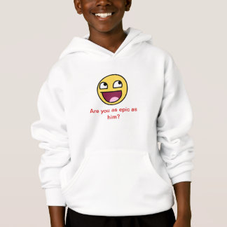 epic face hoodie