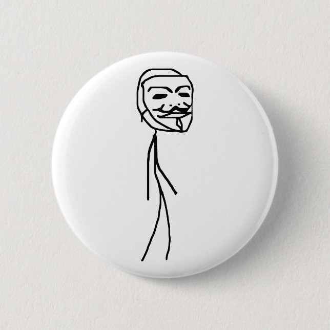 Epic Fail Guy Pinback Button (Front)