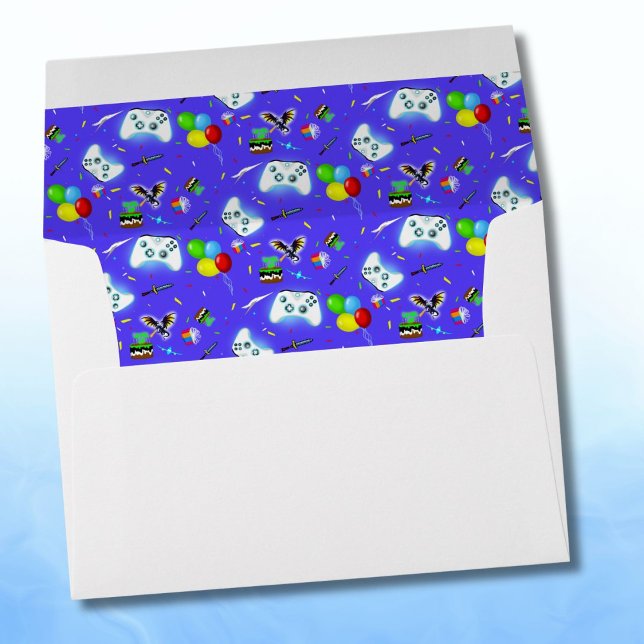 Epic Gamer Happy Birthday Critical Hit!  Envelope (Creator Uploaded)