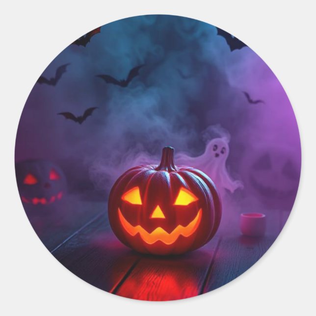 Epic Halloween Sticker Set Ghosts, Pumpkins & More (Front)