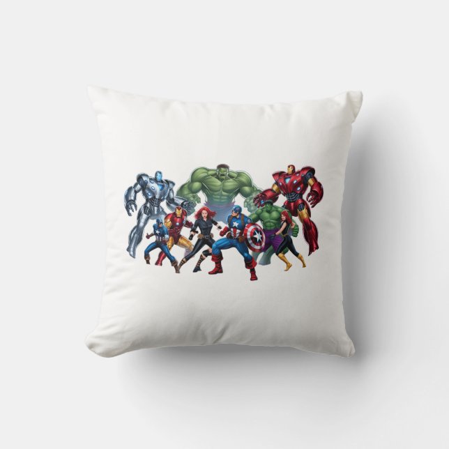  Epic Hero Showdown  Cushion (Front)