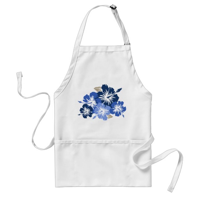 Epic Hibiscus Chef's Apron (Front)