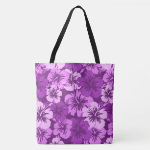 Epic Hibiscus Hawaiian Floral Aloha Beach Bag
