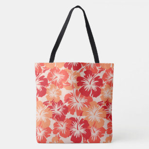Epic Hibiscus Hawaiian Floral Aloha Beach Bag