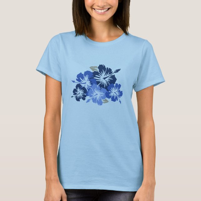 Epic Hibiscus Ladies Tee (Front)