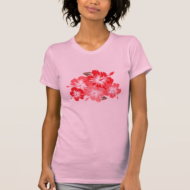 Epic Hibiscus Ladies Tee (Front)