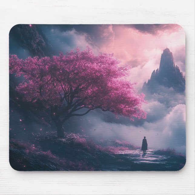 Epic Journeys in the Spring Time Mouse Mat (Front)
