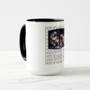Epic Kung Fu Kittens Martial Arts Mug