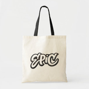 EPIC Lettering - Graffiti Grunge - Be Awesome Tote Bag