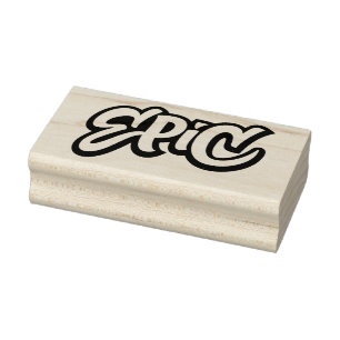 EPIC Lettering Graffiti Skateboard Cool Teacher Rubber Stamp