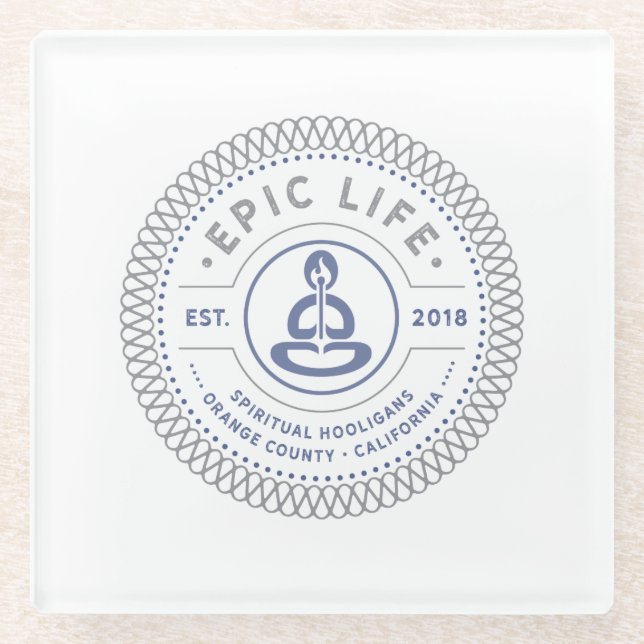 Epic Life Spiritual Hooligan Coaster (Front)