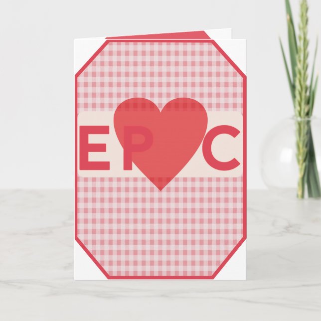 Epic Love Holiday Card (Front)