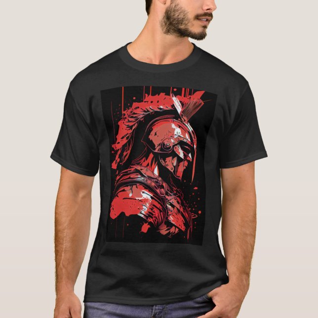 Epic Motivational Spartan Warrior Trojan Warrior G T-Shirt (Front)