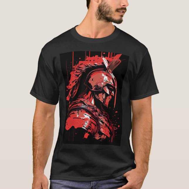 Epic Motivational Spartan Warrior Trojan Warrior G T-Shirt (Front)