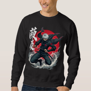 Epic Ninja Warrior– Japanese Samurai Anime Shinobi Sweatshirt