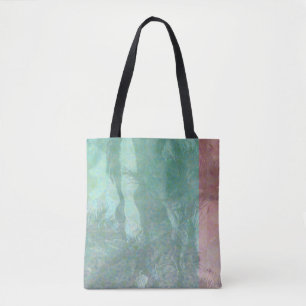 Epic Palm Tree Water Reflection Tote Bag