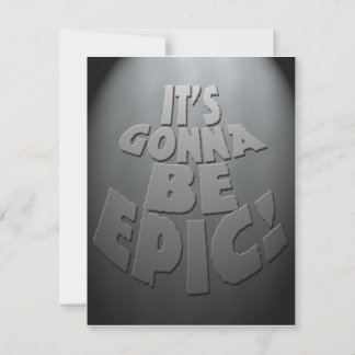 Epic Party Invitation