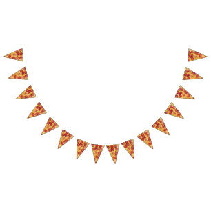 Epic Pizza Party, 'cause It's Your Birthday, Jojo! Bunting