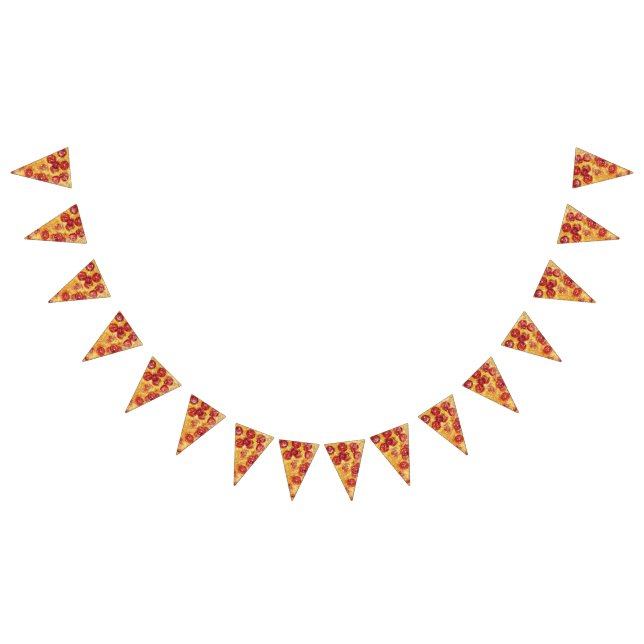 Epic Pizza Party, 'cause It's Your Birthday, Jojo! Bunting (All)