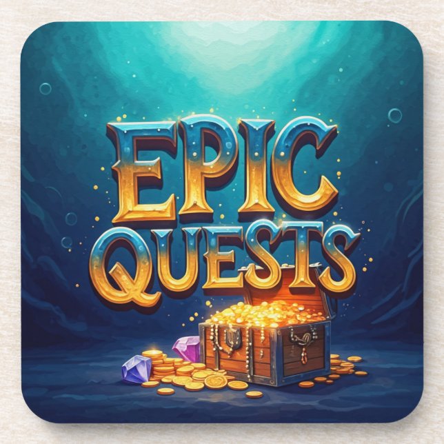 Epic Quests  Coaster (Front)