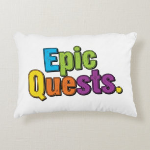 Epic Quests. Decorative Cushion
