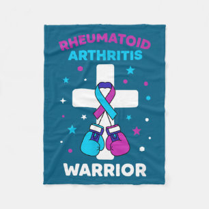 Epic Rheumatoid Warrior Arthritis Awareness Fleece Blanket