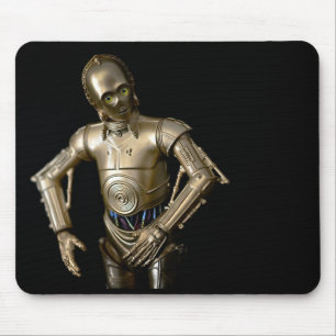 Epic Robot Toy Photography  Mouse Mat