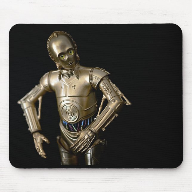 Epic Robot Toy Photography  Mouse Mat (Front)