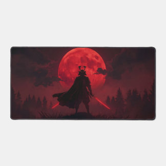 Epic Samurai Silhouette Desk Mat