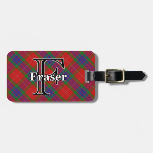 Epic Scotland Clan Fraser Tartan Luggage Tag