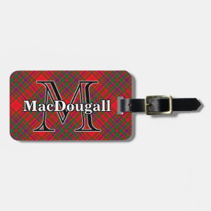 Epic Scotland Clan MacDougall Tartan Luggage Tag