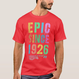 EPIC Since 1926 Awesome Rockstar 96th Birthday Gra T-Shirt