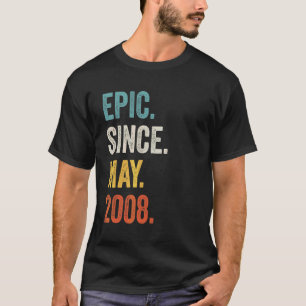 Epic Since May 2008 14th Birthday T-Shirt