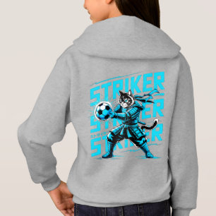 Epic Soccer Samurai Cat - Cool Gamer & Anime Fan 